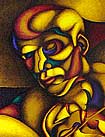 Oil Painting of a Violist